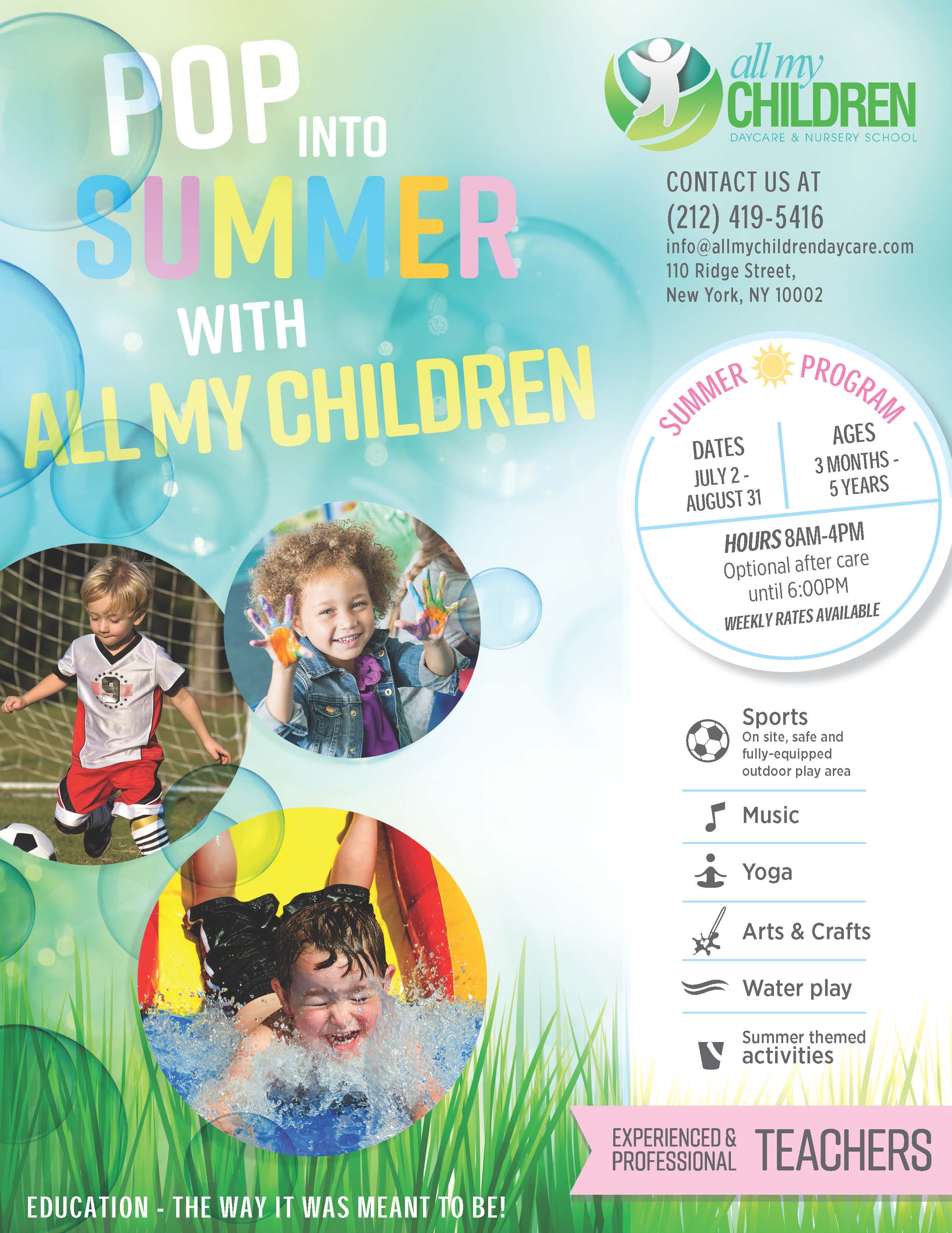 all-my-children-daycare-nursery-school-announces-summer-camp-program-2019